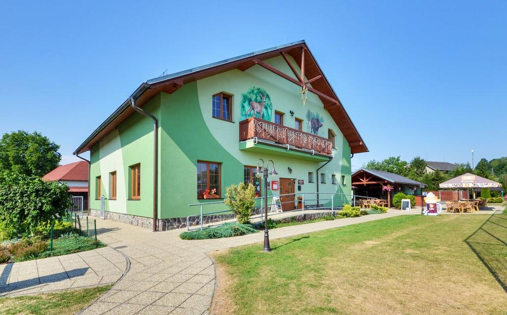 Restaurace A Penzion Kamenec Jilešovice Kültér fotó